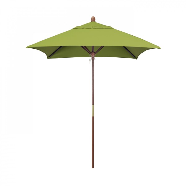 California Umbrella 6' Grove Series Wood Pole Hardwood Ribs Sunbrella Macaw 194061338230 - main